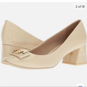 Tory Burch GIGI Pumps Soft Patent Leather Pumps (Size:10)